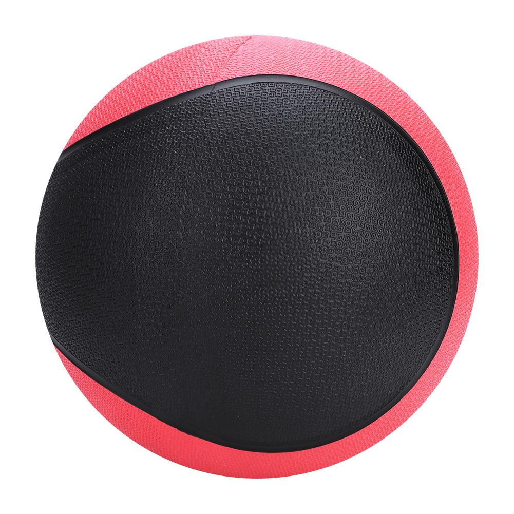 YLSHRF Ball,Weighted Fitness Medicine Rubber Ball for Gym Muscle