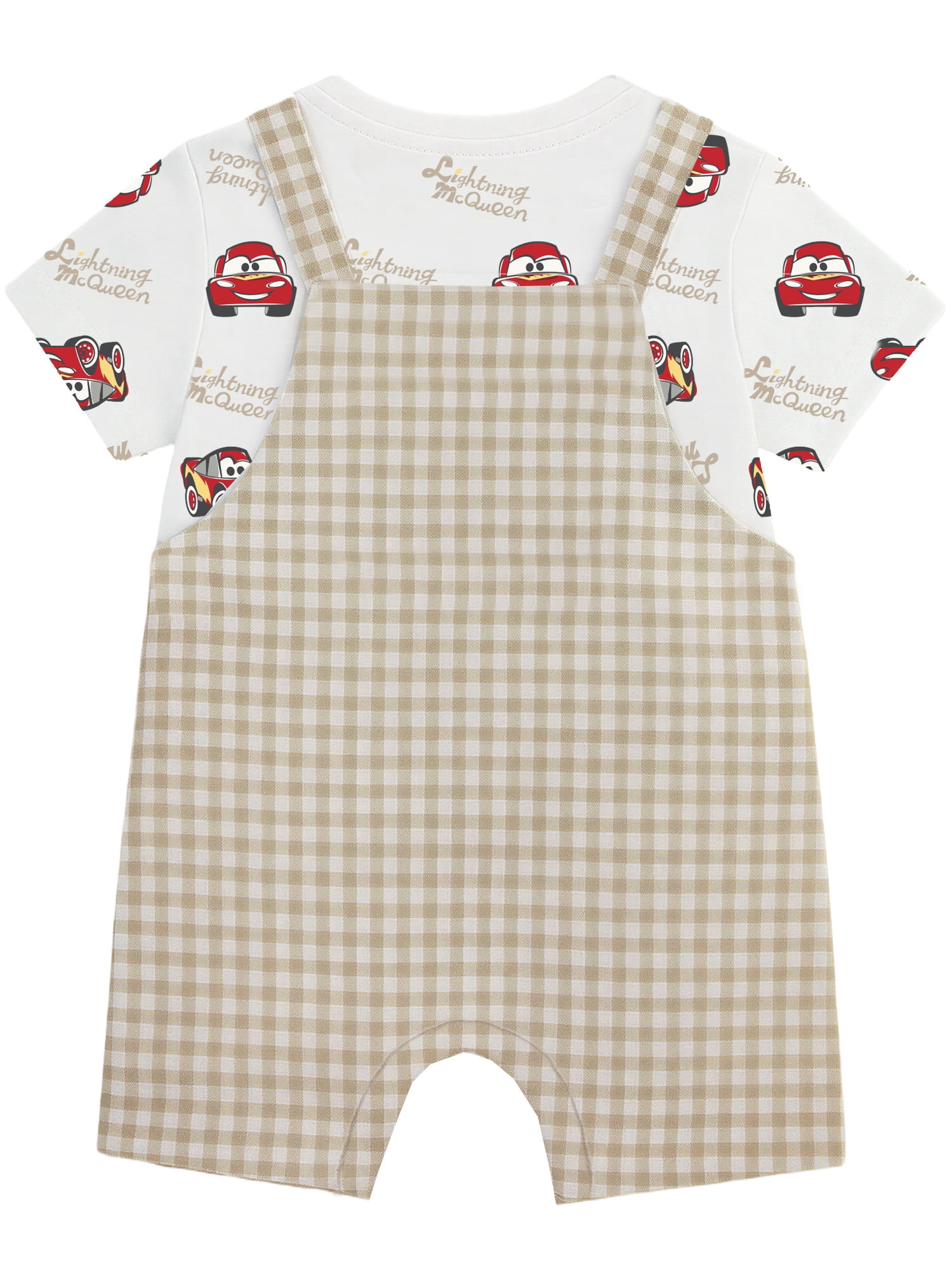 Disney Cars Baby Boy Shortall Set, Sizes 0/3 Months-24 Months