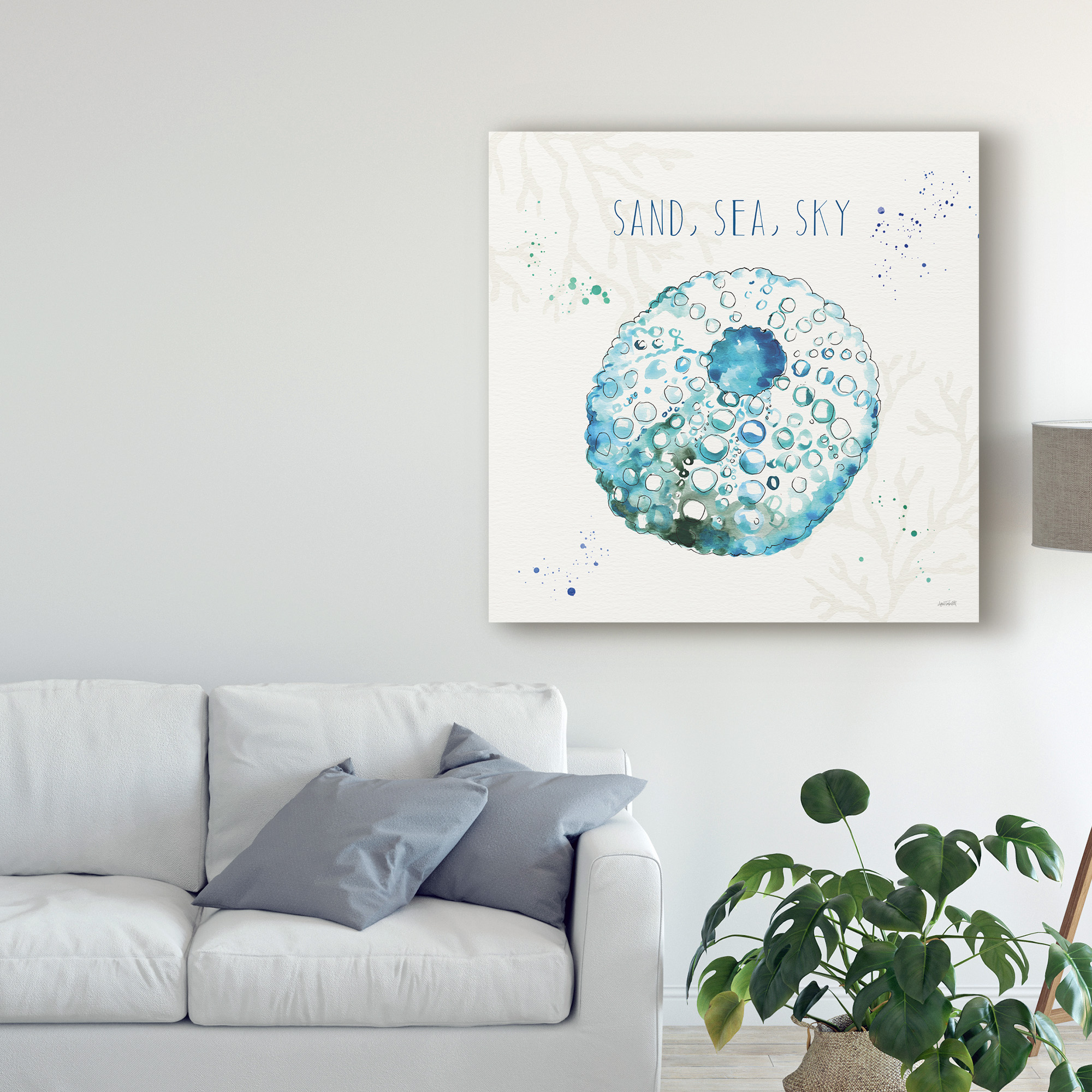 Trademark Fine Art 'Deep Sea VII' Canvas Art by Anne Tavoletti