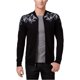 thumbnail image 2 of Chaqueta Bomber bordada INC para hombre negra grande, 2 of 2