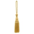 thumbnail image 2 of Decorative Silky 5" (12.5cm) Key Tassel, 5" (12.5cm) Loop # SKT,, Light Gold #B7 (Light Yellow Gold) Set of 2, 2 of 2