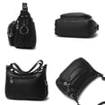thumbnail image 6 of ibiyuan Anti Theft Crossbody Bag Womens Adjustable Strap Crossbody Shoulder Bag with Phone Window Pocket for Women, Casual Daily Shopping Purse Mom Birthday Gifts, 6 of 6