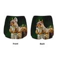 thumbnail image 3 of Salouo Squirrels Eating Peanuts On The Tree Print Women's 2 in 1 Running Shorts Double-Layer Shorts Athletic Workout Gym Yoga Shorts Running Shorts for Women-X-Large, 3 of 7