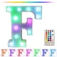 thumbnail image 1 of Letrero luminoso LED con letras y control remoto: 16 colores cambiantes para decoración de paredes de fiestas, bodas y bares en casa., 1 of 6