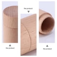 thumbnail image 2 of Raindrops 1pc Empty Wooden Container No-wist Tubes for Homemade Lip Balms, 2 of 8
