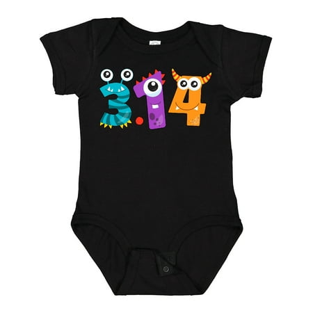 

Inktastic Monsters Like Pi- Pi Day Numbers Gift Baby Boy or Baby Girl Bodysuit