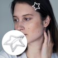 thumbnail image 4 of 10pcs Hair Clips Small Snap Hairpins Metal Hair Clips Star Hair Clips Cute Hair Accessories for Women, 4 of 4