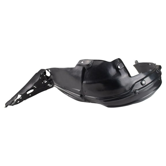 TRQ Front Left Inner Fender Liner Black Drivers Side Fits Select 2012-2014 Acura TL AC1248134