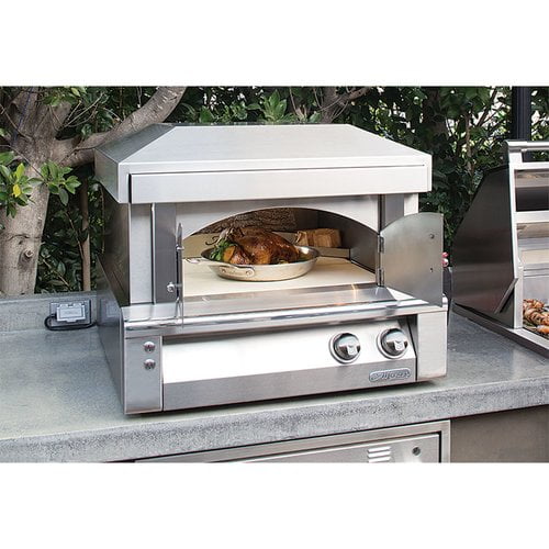 Alfresco Natural Gas Counter-Mount Pizza Oven