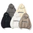 thumbnail image 4 of Double Line Letters Hooded Sweater - Hipster Monogram Hoodies for Men and Women, 4 of 4