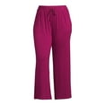 Terra & Sky Women's Plus Size Knit Pants