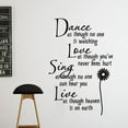 thumbnail image 3 of English Words Adage Wall Sticker Home Office Wall Decals Living Room Bedroom Adhesive Decor, 3 of 8