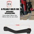 thumbnail image 6 of COMEET Bike Brakes Adapter,Bicycles Disc Brake Bracket Mount Clamp Alloy Bike Disc Brake Adapter Mountain Cycling Brake Adaptor Bracket Mount Clamp, 6 of 6