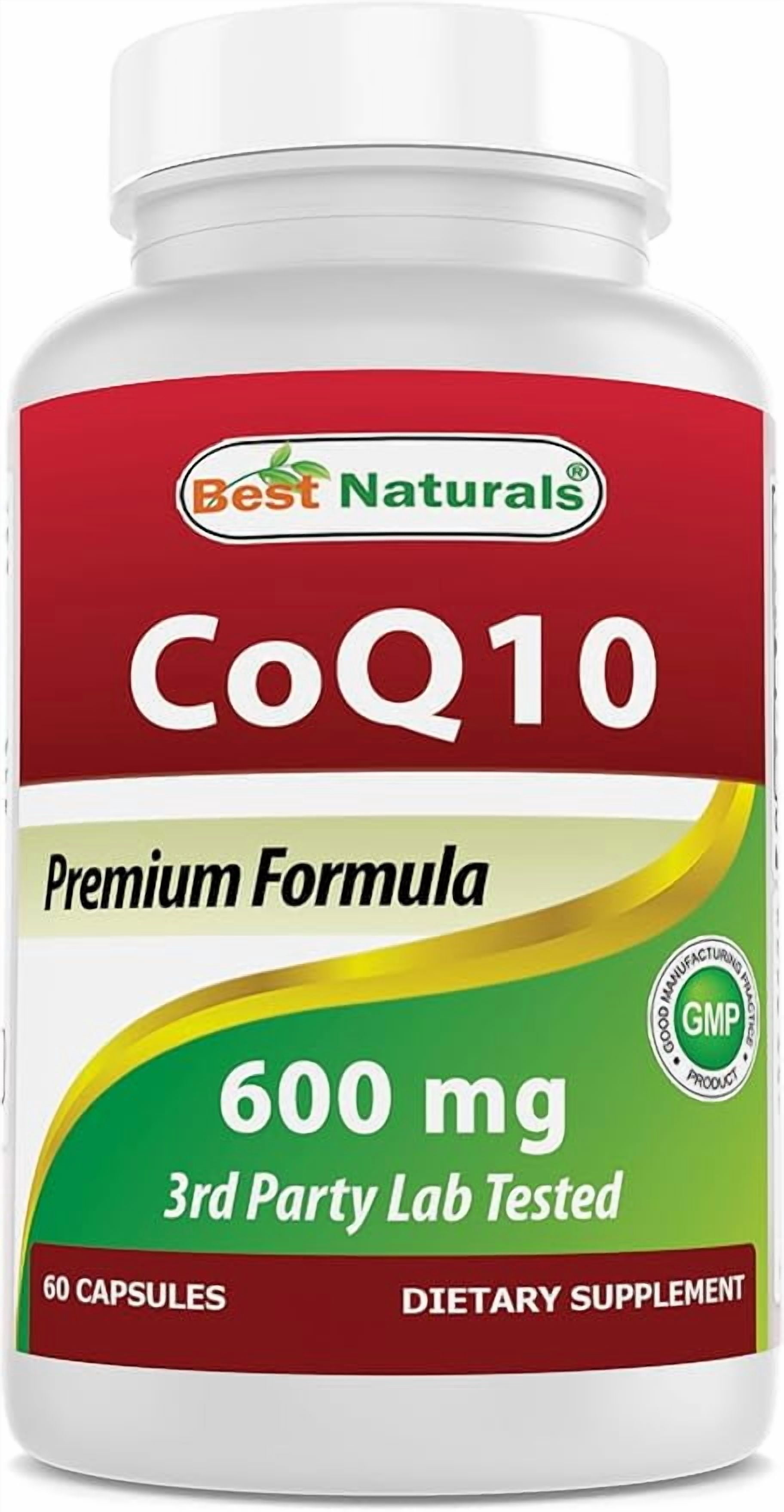 (2 pack) Best Naturals COQ10 600 mg 60 Capsules