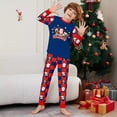 thumbnail image 4 of Ropa navideña familiar pijamas de invierno para el hogar nuevos Europa y Estados Unidos traje de manga larga con estampado navideño, 4 of 5