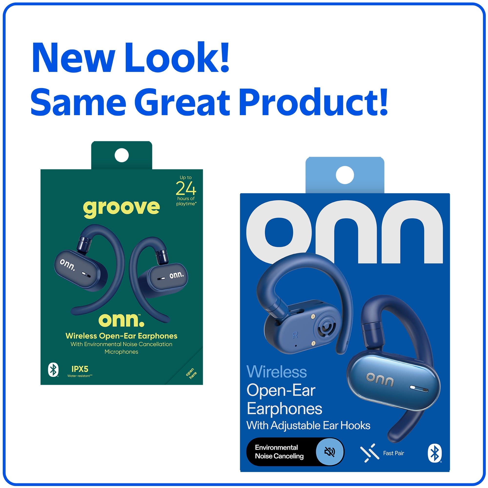 onn Wireless Open-Ear Earphones with Environmental Togo Ubuy