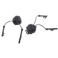 thumbnail image 2 of Juego de adaptadores de riel de arco para casco de 1 par para Peltor Comtac (negro), 2 of 10