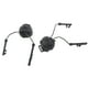 thumbnail image 3 of Adaptador De Riel De Arco 1 Par De Adaptadores De Riel De Arco De Casco Para Peltor Comtac Negro ANGGREK Otros, 3 of 8