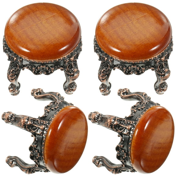 4PCS Mini House Stool Graduation Project DIY Handicraft Mini Model Stool