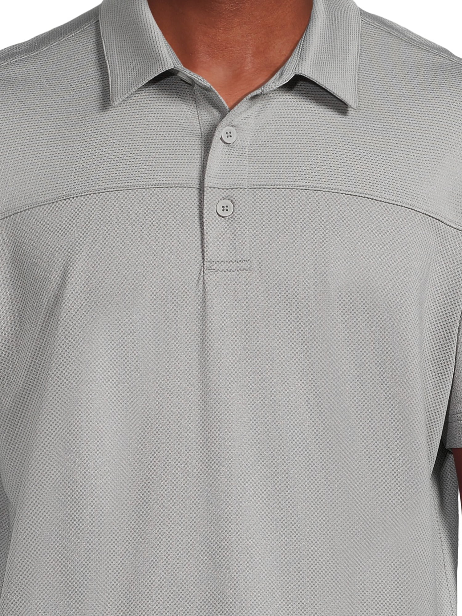 George Men's Short Sleeve Elevated Polo Shirt