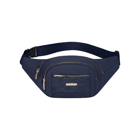 Kyusrd Crossbody Bag for Women Belt Bag With Zipper Pockets Casual Travel Bag Makeup bag With Adjustable Outdoor Sports Bag Shoulder Bag