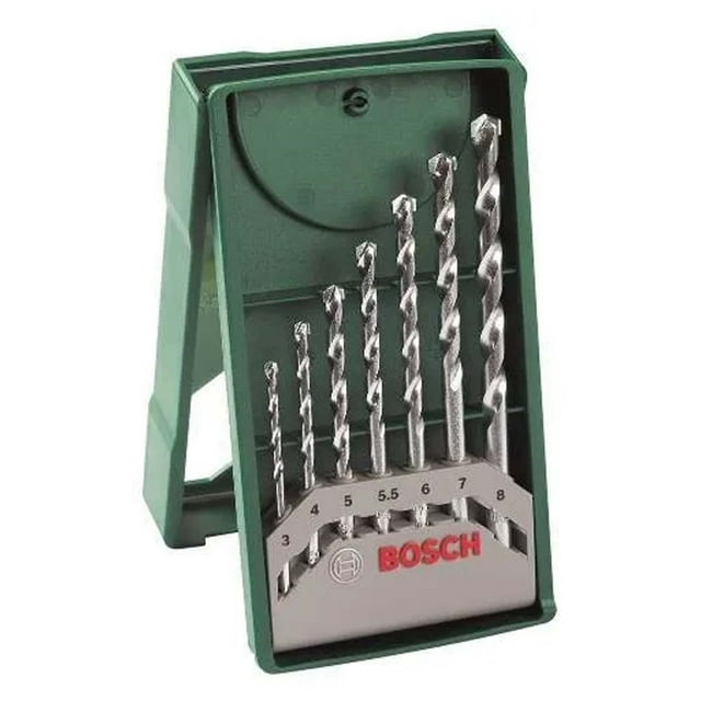 Set Brocas Para Taladro Ideal En Concreto 7 Piezas BOSCH 2607019581