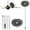 Gray, variant on Ceiling Fan Cleaner Duster High Ceiling Extended Fan Blade Cleaner from 13 to 47 Inch Reusable Microfiber Ceiling Fan Duster with Extension Handle for Furniture Bookshelves Wall Door
