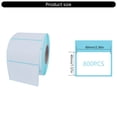 thumbnail image 2 of 800Counts Thermal Label Oil and Water Resistant Adhesive White Sticker Scratch Resistant Label White Address Label, 2 of 5