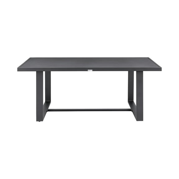 Argiope Outdoor Patio Dining Table in Aluminum