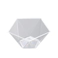 thumbnail image 3 of Smarty 3.5 oz. Clear Star Pentagon Disposable Plastic Dessert Cups 288ct, 3 of 5