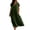 *5-Army Green, variant on VBVC Women's Cotton-Linen Maxi Dress,Flowy Short Sleeve Dress for Women,Ladies Breathable Boho Dress with Pockets,Brown,S-2XL