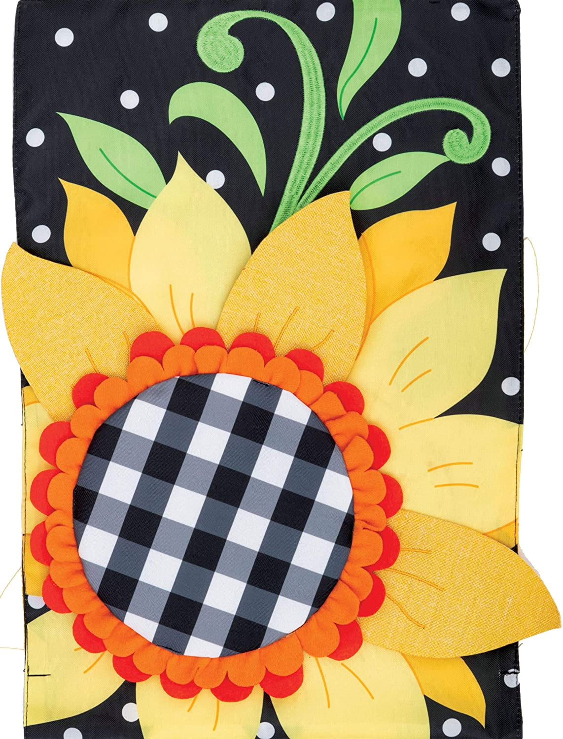 Custom Decor Gingham Sunflower Garden Size Embroidered Applique Style Double Sided Decorative Flag Approx 12 Inch X 17 98 Inch Walmart Com Walmart Com Custom Decor Gingham Sunflower Garden Size Embroidered Applique Style Double Sided Decorative Flag Approx 12 Inch X 17 98 Inch Walmart Com Walmart Com