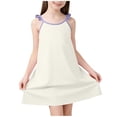 thumbnail image 3 of Auroural Girls Dresses Size 10-12 Summer Dress for Children and Girls Suitable for Both Home and Outdoor Wear Made Of and Soft Camisole, 3 of 8