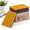 Assorted, variant on Orange 10-Pack 6" x 9" Non-Woven Aluminum Oxide Scuff Pads for Surface Prep