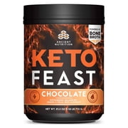 Ancient Nutrition, KetoFEAST Powder, Chocolate, 15 servings