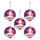 thumbnail image 1 of Adornos navideños Tarjeta colgante de madera de Navidad Decoración de árbol de Navidad de madera de doble cara Wmkox8yii gf9185, 1 of 8