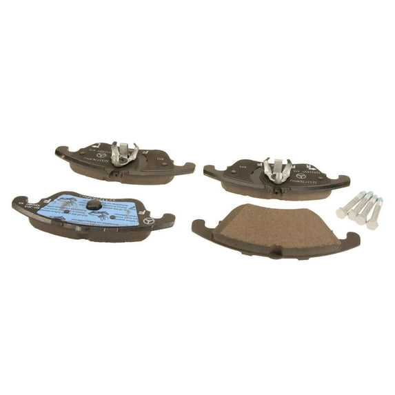 Genuine OEM Replacement for w/ Shims 2015-2016 Mercedes-Benz CLS400 Disc Brake Pad Set - Front for Mercedes-Benz CLS400