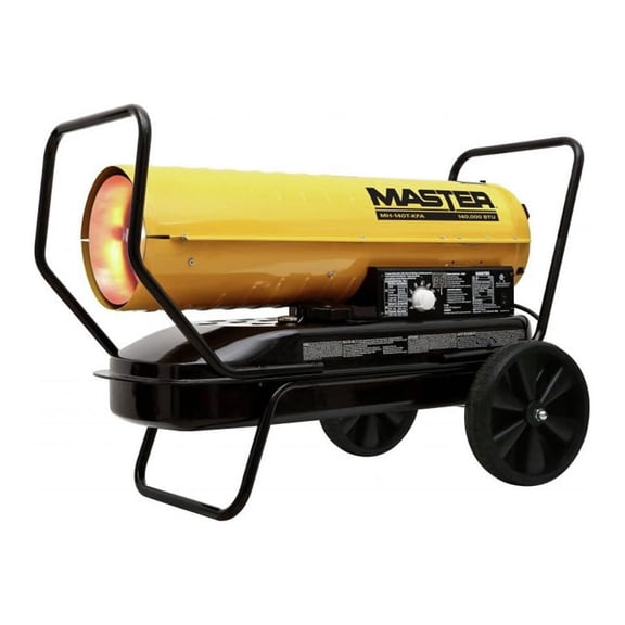 140000 BTU Kerosene/Diesel Portable Gas Forced Air Heater with Thermostat