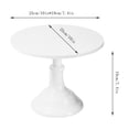 thumbnail image 3 of Oliegs Cake Display Stand White Dessert Stand Suitable For Birthday Wedding Party Cake Plate, 3 of 5