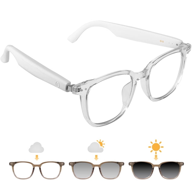 Gafas inteligentes Tulbeys con lentes fotocromáticas Bluetooth