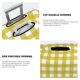 thumbnail image 3 of Fotbe Yellow Checkboard Funda Protectora para Equipaje, Antirrayones y Resistente a la Suciedad, Compatible con Maletas de 18 a 32 Pulgadas-Medium, 3 of 7