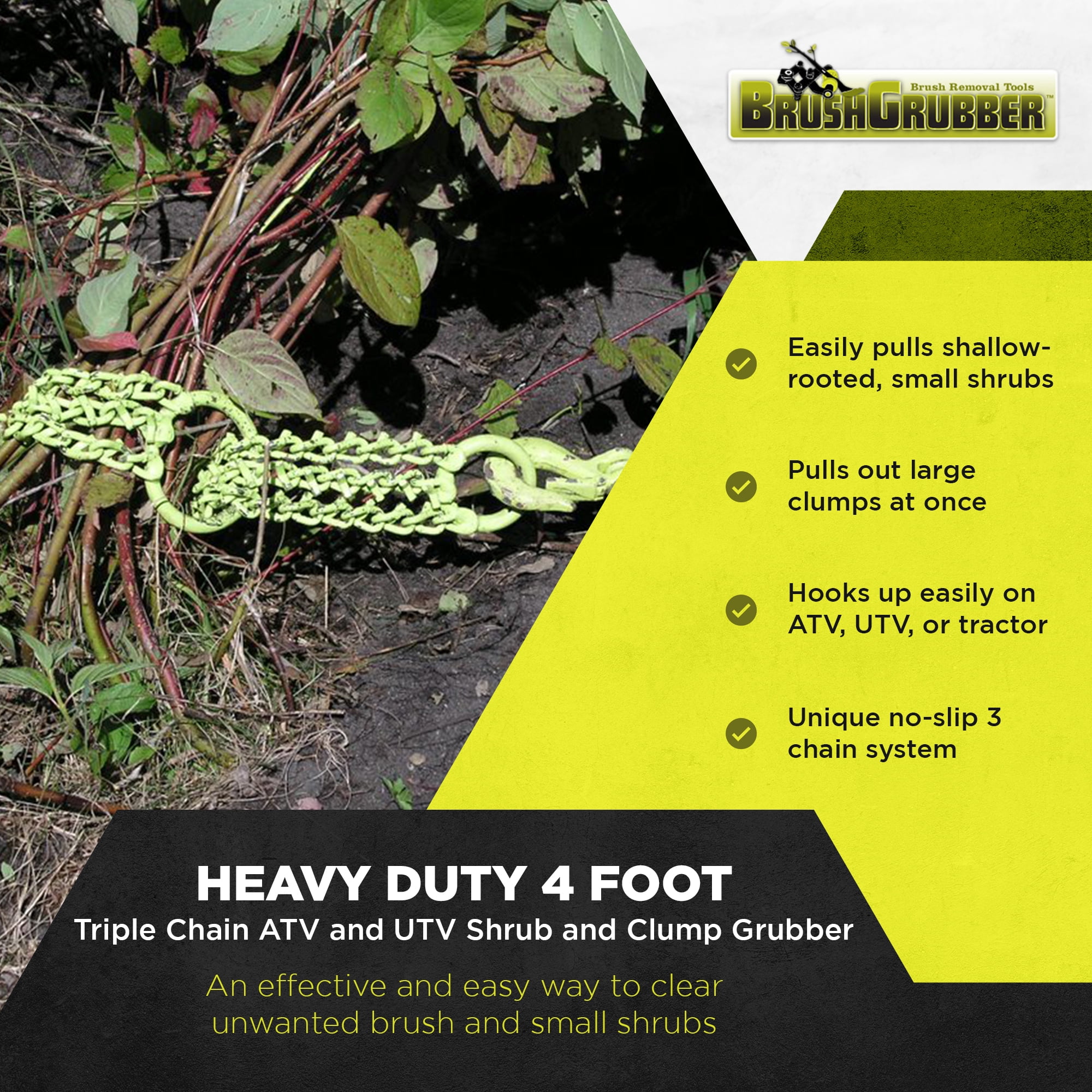 Shrub/Clump Grubber