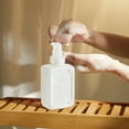 thumbnail image 6 of Beige Refillable Soap Dispenser With Pump For Bathroom Kitchen And Hand Wash Station, 6 of 6