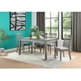 thumbnail image 2 of Topline Home Furnishings Dining Bench Grey, 2 of 3