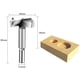 thumbnail image 5 of Aleko 5 brocas para madera, diámetro 35/40/45/50/60 mm, broca avellanadora de carburo para dar forma a agujeros para carpintería, instalación de puertas esféricas de madera, cajones, plástico, madera contrachapada ACTIVE Biensenido a ACTIVE, 5 of 5