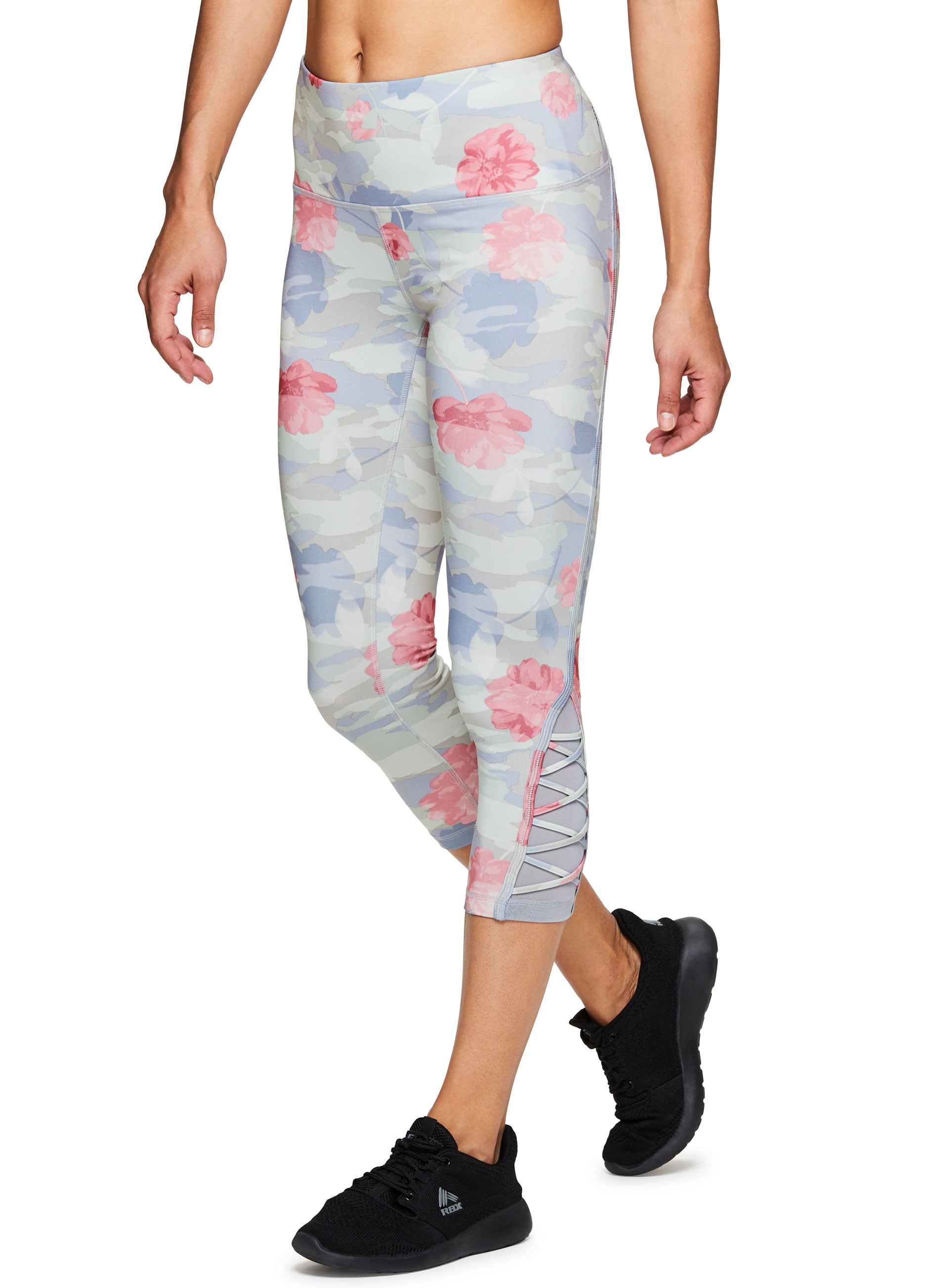 Lady Yoga Pants Tropical Floral Jungle Light Long Yoga Pants Yoga Leggings with Pockets 