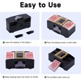 thumbnail image 5 of Automatic Card Shuffler 1/2/4/6 Decks, Electric Battery-Operated Shuffler, Casino Card Game for Poker, Home Card Game, UNO, Phase10, Texas Hold'em, Blackjack, Home Party Club Game, 5 of 7