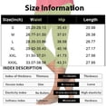 thumbnail image 3 of JULMCOMO Capri Pants for Women High Waisted Comfy Stretchy Yoga Pants Lounge Summer Workout Sports Compression Trousers Blue XL, 3 of 5