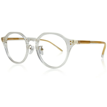 Blue Light Blocking Glasses | Lightweight Eyeglasses Frame | Computer Game Glasses | Relieve Eye Strain From Digital Devices and Gaming | Glasses for Men & Women