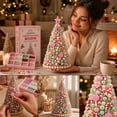 thumbnail image 5 of TTJ DIY Beaded Christmas Tree Kit, Handmade Jewelry Style Christmas Tree Craft Set With Beads And Ornaments, Creative Holiday Art Project For Adults, Home Office Decor And Gift (C), 5 of 6
